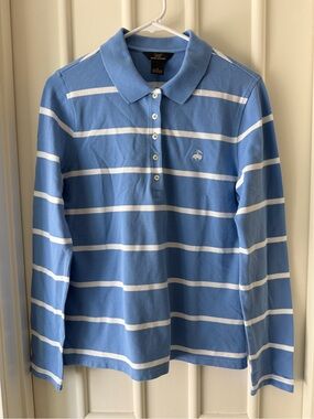 Brooks Brothers “346” Women’s Striped Polo Shirt